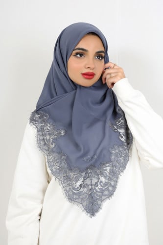 hijab with lace