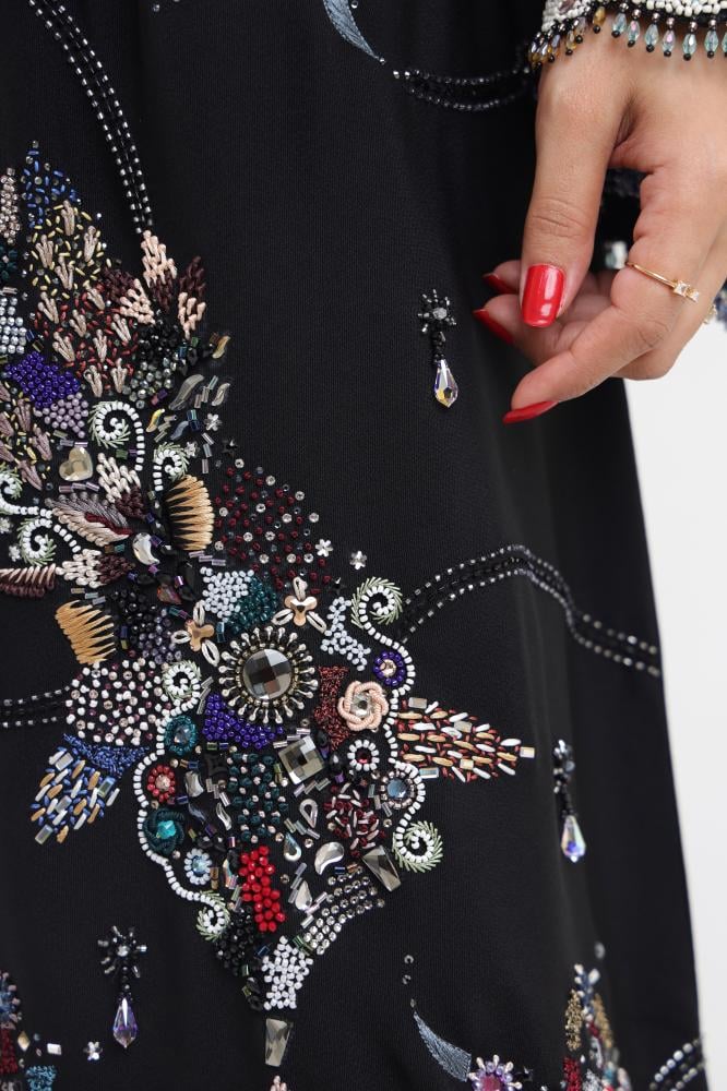 عباية صالونا سوارفسكي بارين