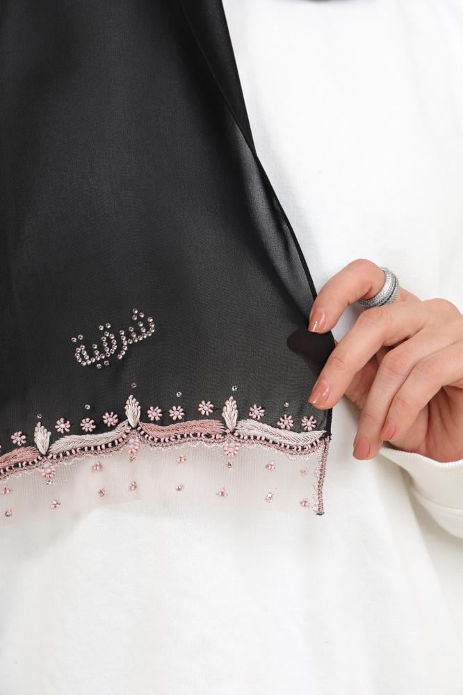 طرحة يدوي كرستال اليس