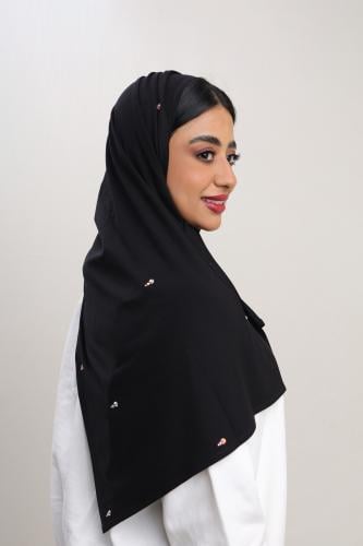 طرحة قطن سوارفسكي نثر سلينا