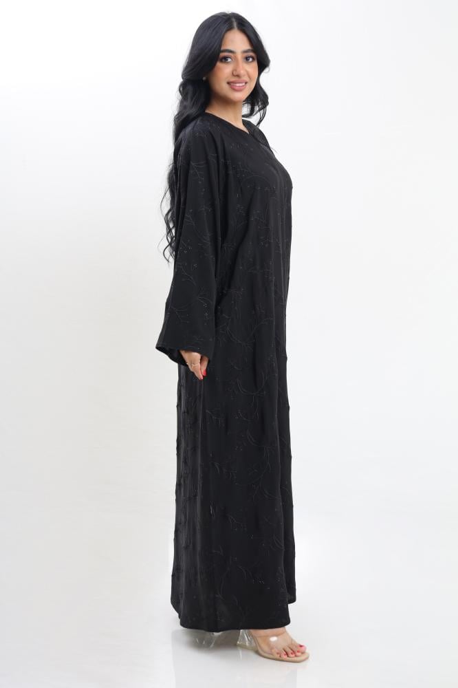 عباية صالونا مطرز كريستال رحاب