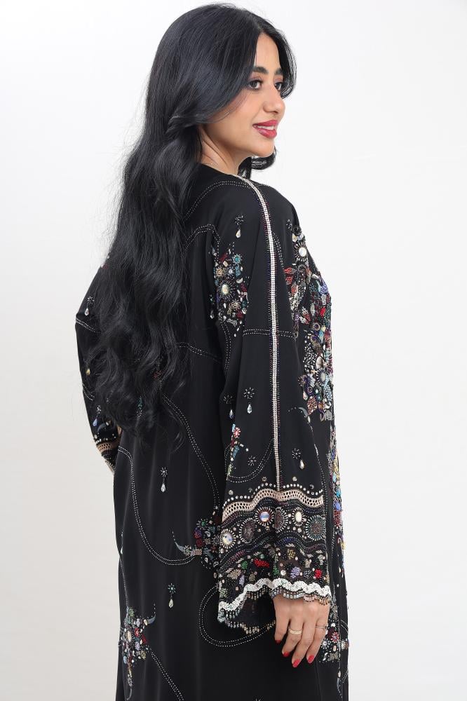 عباية صالونا سوارفسكي بارين