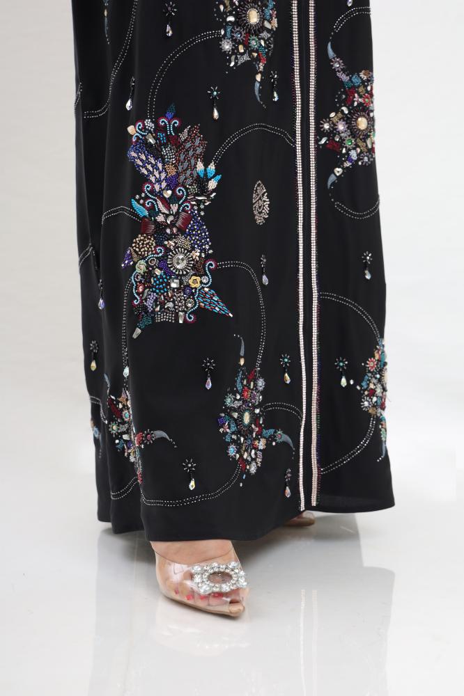 عباية صالونا سوارفسكي بارين