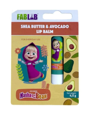 Fab Lab Macha Avocado & Shea Butter Lip Balm