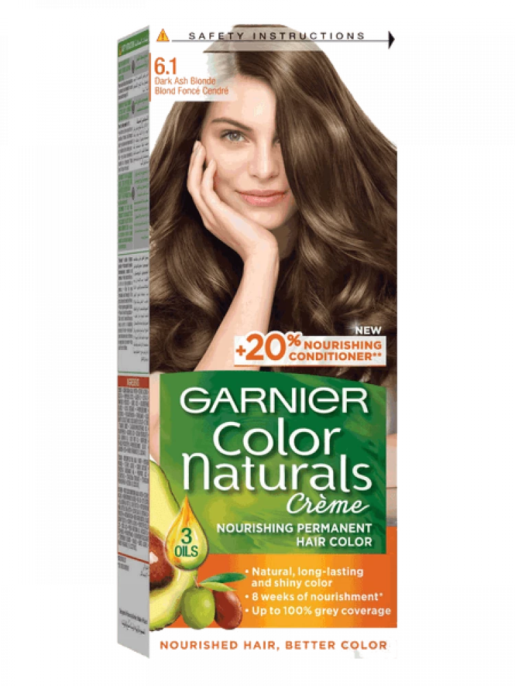 Garnier  dark ash blonde hair dye - اكبر موقع الكتروني يلبي احتياجاتك  اليومية