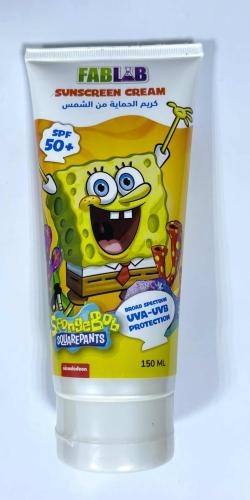 فاب لاب كريم واقى شمس للاطفال سبونج بوب 150 مل