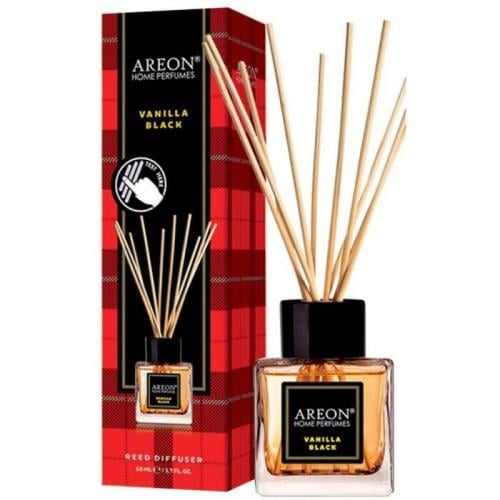 معطر المنزل أعواد 50 مل اريون   برائحة  فانيلا بلاك