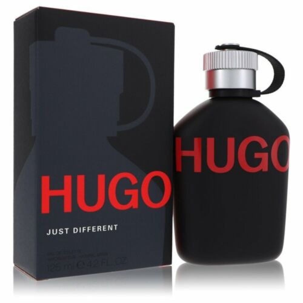 Хьюго босс черные. Хьюго босс Джаст дифферент. Hugo Boss just different 125 мл. Boss туалетная вода Hugo just different.