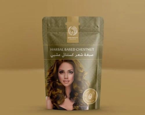 حناء شعر كستنائي عشبي 100 جم من زينة بيوتي