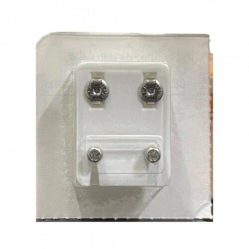 حلق ماليزي طبي فضي - متعدد الألوان