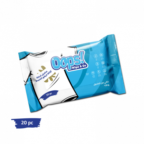 مناديل تنظيف الأحذية اوبس  12 حبة