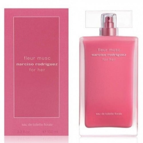 عطر نسائي فلور مسك فورهير او دو توليت فلورال  نرسيسو100مل