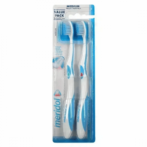 MERIDOL TOOTH BRUSH GUM PROTECTION MEDIUM - 2 PCS