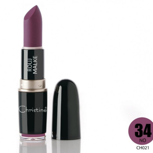 احمر شفاه رويال بيريز من كرستين  رقم 34