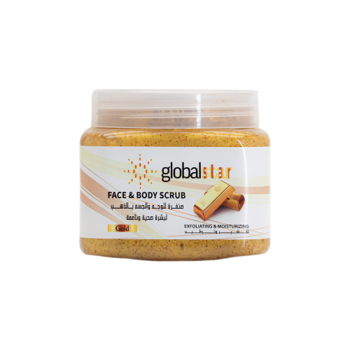 سنفرة للوجه والجسم بالذهب 500 مل