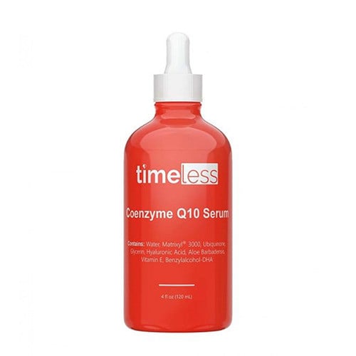 سيروم للوجه  بأنزيم كوينزيمي كيو 10 وحمض الهيالورونيك لجميع أنواع البشرة تايملس 120مل