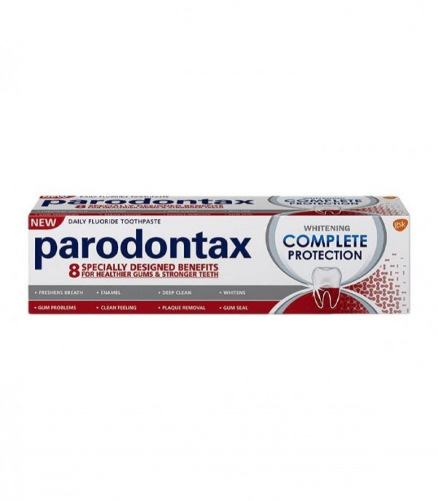 kom Bedrijf Omleiden Parodontax Whitening Toothpaste Complete Protection 75ml - اكبر موقع  الكتروني يلبي احتياجاتك اليومية