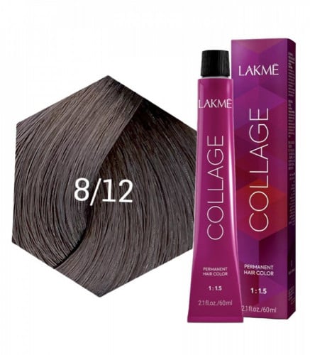 صبغة شعر لاكمي 60مل رقم 8/12