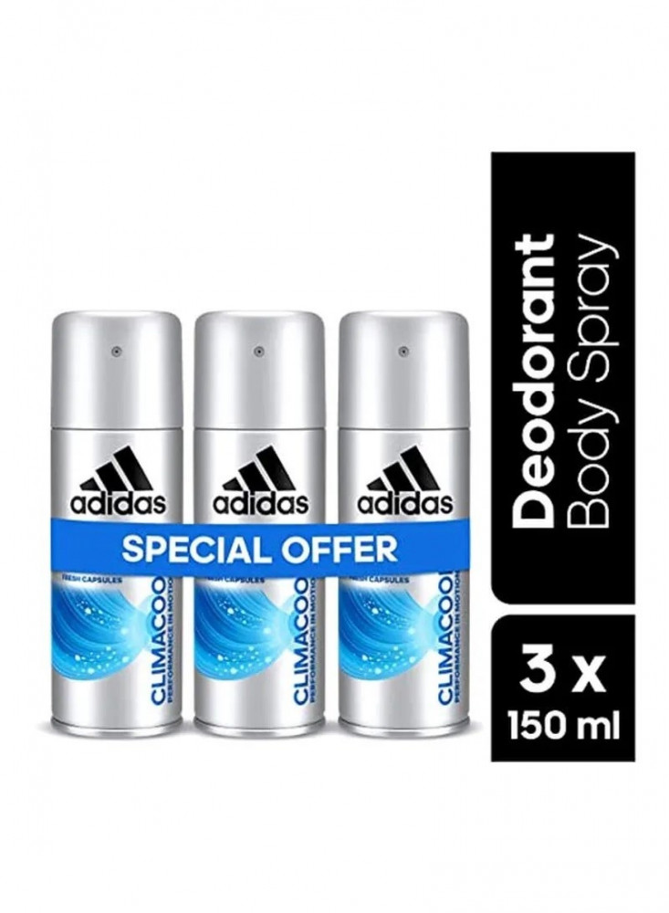 Adidas Deo Clima Cool 2+1 Deodorant Spray For Men - موقع الكتروني يلبي اليومية