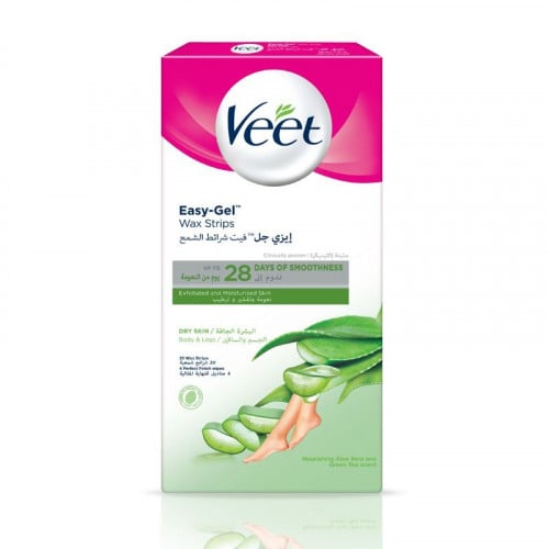 Wax strip for dry skin Veet
