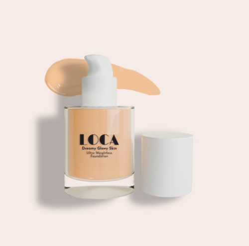 Loca Foundation Dreamy Glowy Skin Ultra Weightless 03 Medium Warm