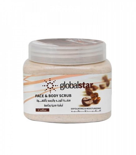 Face and body scrub with global coffee 500 ml