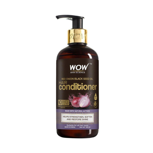 بلسم زيت بذور البصل الأحمر من واو سكين ساينس، 300 مل