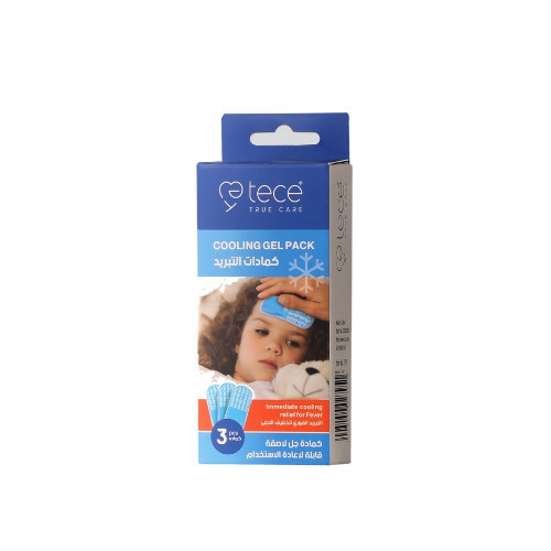 كمادة جل لاصقة قابلة لإعادة الإستخدام تيسي  3كمادات 2795