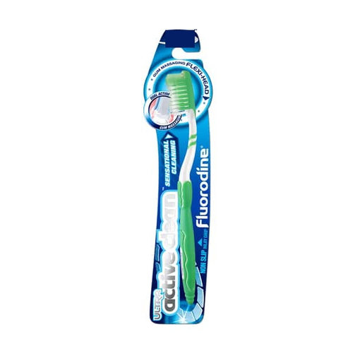 Soft toothbrush for effective cleaning of fluoride