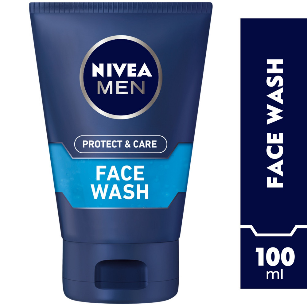 Verwachten sla hospita NIVEA MEN Protect & Care Face Wash, Active Charcoal,100ml - اكبر موقع  الكتروني يلبي احتياجاتك اليومية