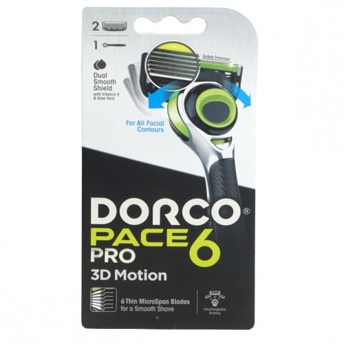 Dorco razor 6 blades 3D