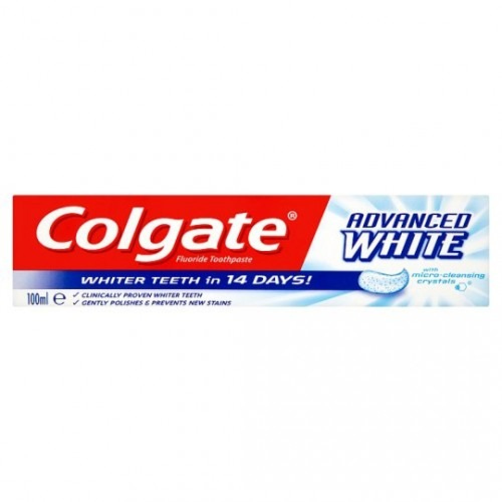 Eed Verrast zijn Reageren Toothpaste Advance White Colgate 100 ml - اكبر موقع الكتروني يلبي احتياجاتك  اليومية