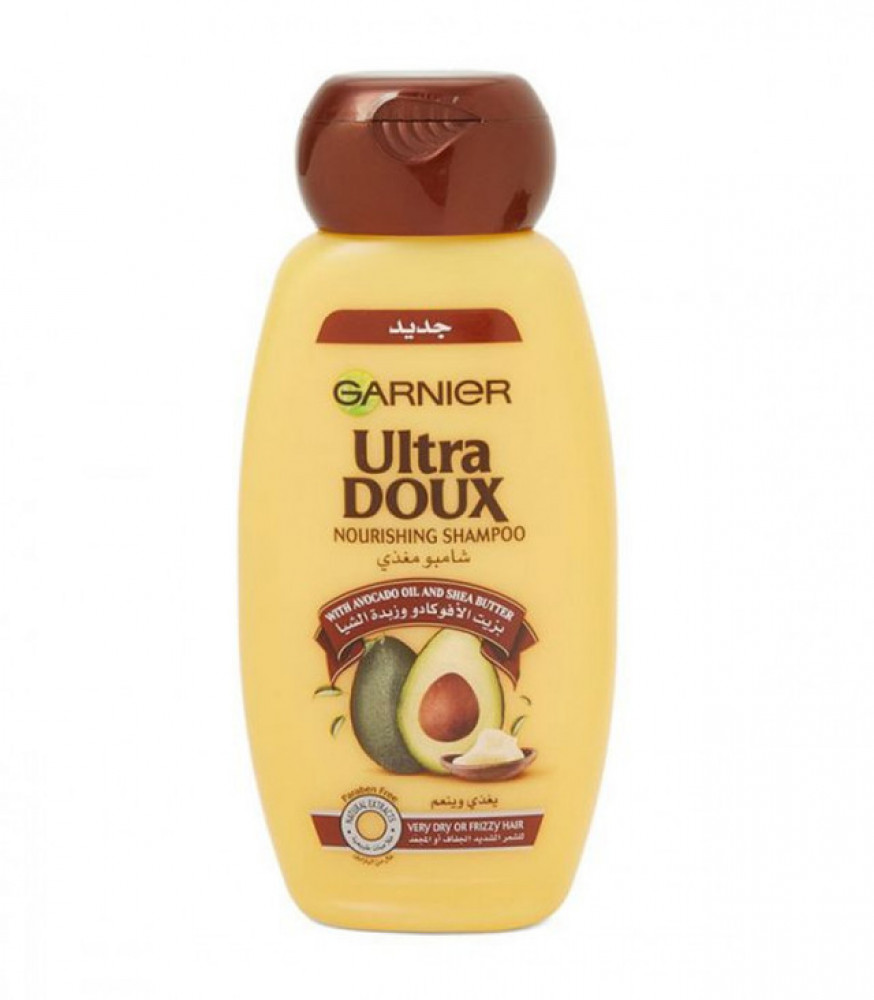 Garnier Ultra Doux Shampoo With Avocado Butter 200ml - موقع الكتروني يلبي احتياجاتك اليومية