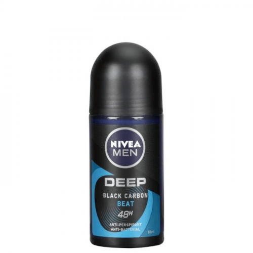 DEEP BLACK CARBON DARK WOOD  NIVEA MEN 48H 50ML