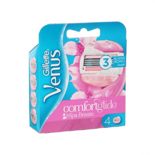 شفرات مكينة حلاقة سبا بريز جيليت فينوس العدد 4