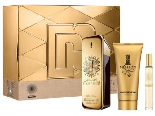 طقم ون مليون للرجال 3 قطع عطر 100 مل وجل استحمام 100 مل وعينة 10 مل باكو رابان