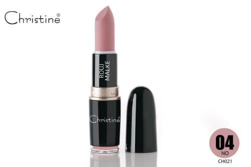 احمر الشفاة  روج ملكي فيتامين إي  كرستين رقم 04