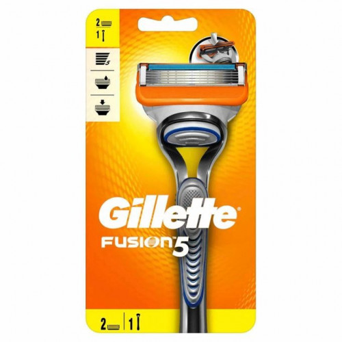 Razor blades with handle + 2 blades from Gillette