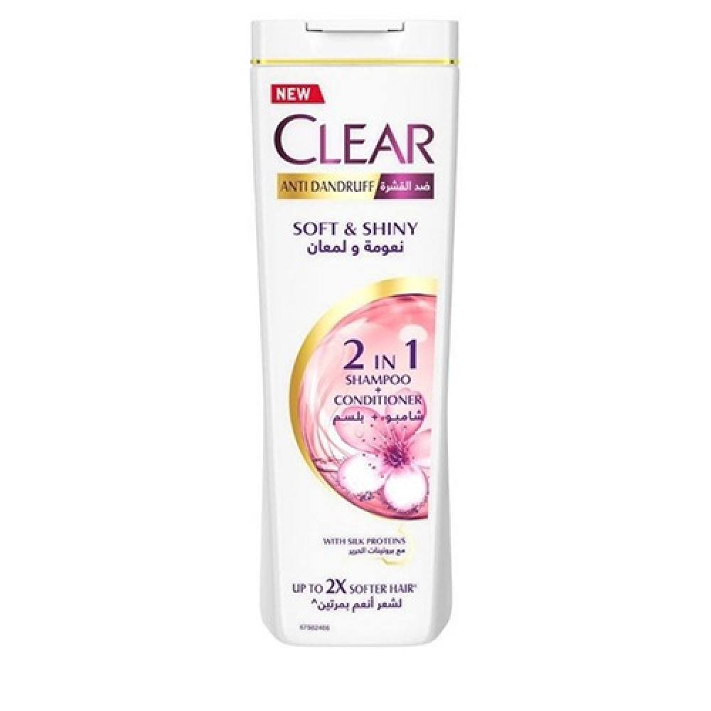 Smooth & Shampoo and Conditioner 2in1 Clear 400ml - اكبر موقع الكتروني يلبي احتياجاتك اليومية