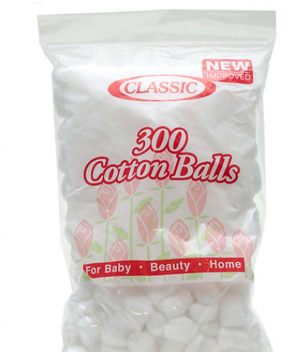 كلاسيك كومتيك كرات قطن منفوشة 300 قطعة