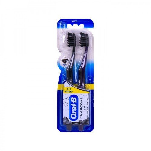 Charcoal Toothbrush 1+1 Free Oral-B