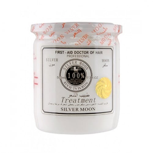 كريم ومعالج للشعر من سلفر مون 500 مل
