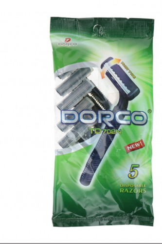 Dorco advanced razor - 5 blades, smooth movement