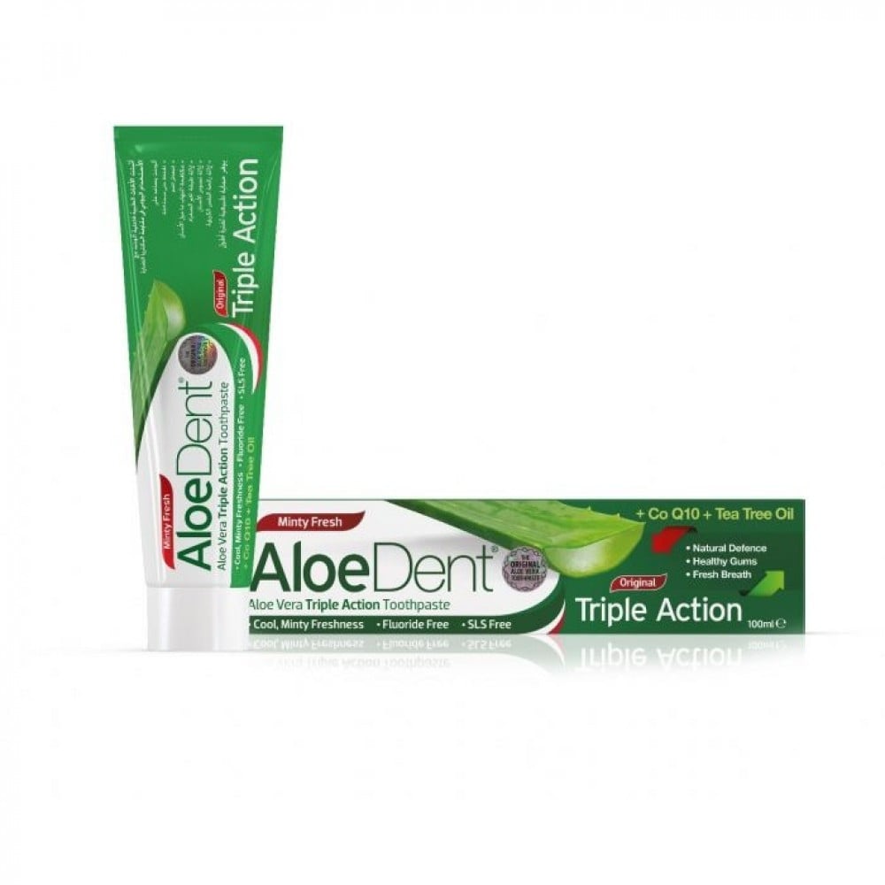 Ongeschikt bijtend Stijg AloeDinet Triple Action Natural Toothpaste 50 ml - اكبر موقع الكتروني يلبي  احتياجاتك اليومية