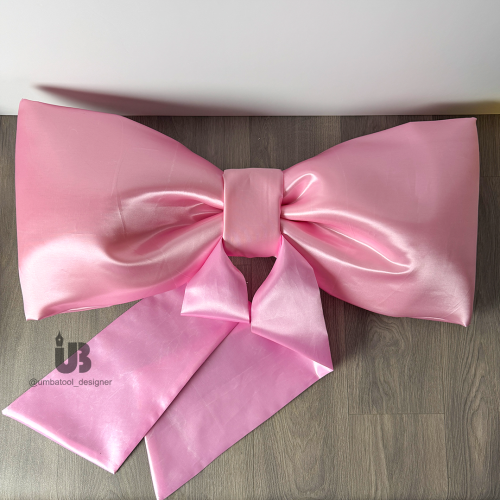 فيونكة كبيرة قماشية للديكور مقاس 70 في 35 سم