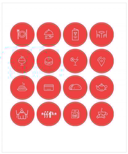 هايلات احمر للمطاعم