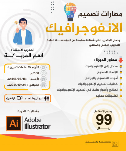 قالب دورة تصميم