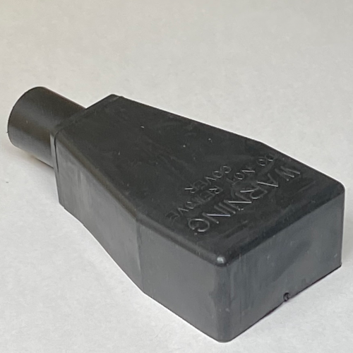 غطاء صبع بطاريه أسود (كيبل مقاس 50 ملي أو قيج 1/0)