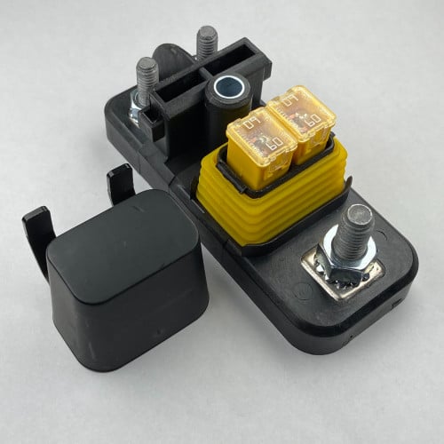 علبة فيوزات دائرتين 60 امبير جهد عالي HD مع فيوزات مجانا!