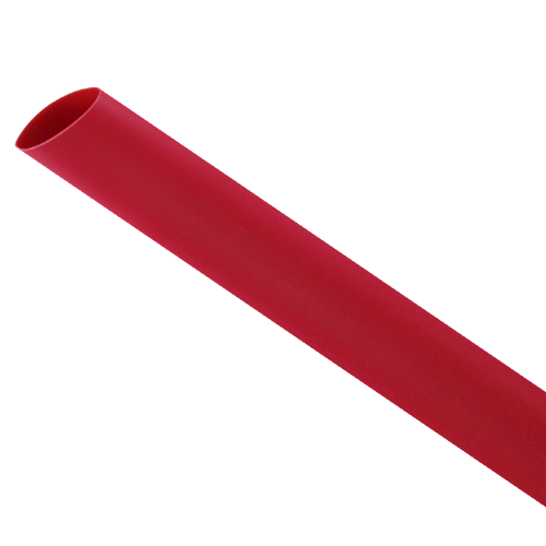 هيت شرنك أحمر مع غراء مقاس 25 ملي (1 انش) طول 30 سنتي